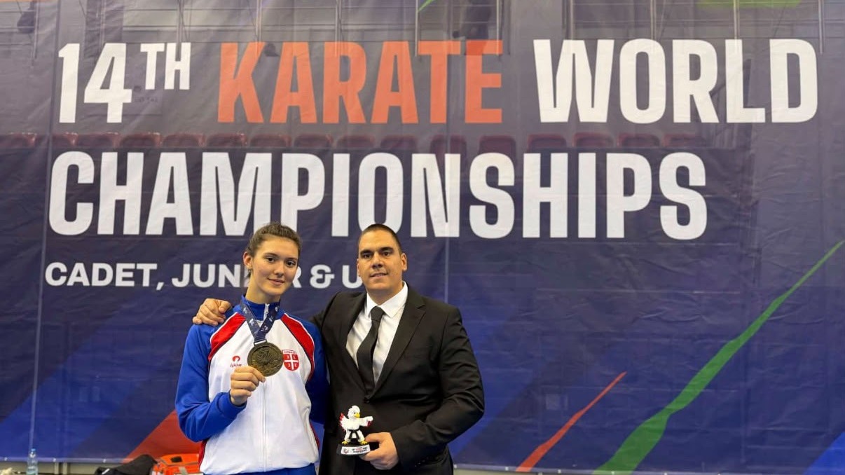 Medalja za srpsku karatistkinju
