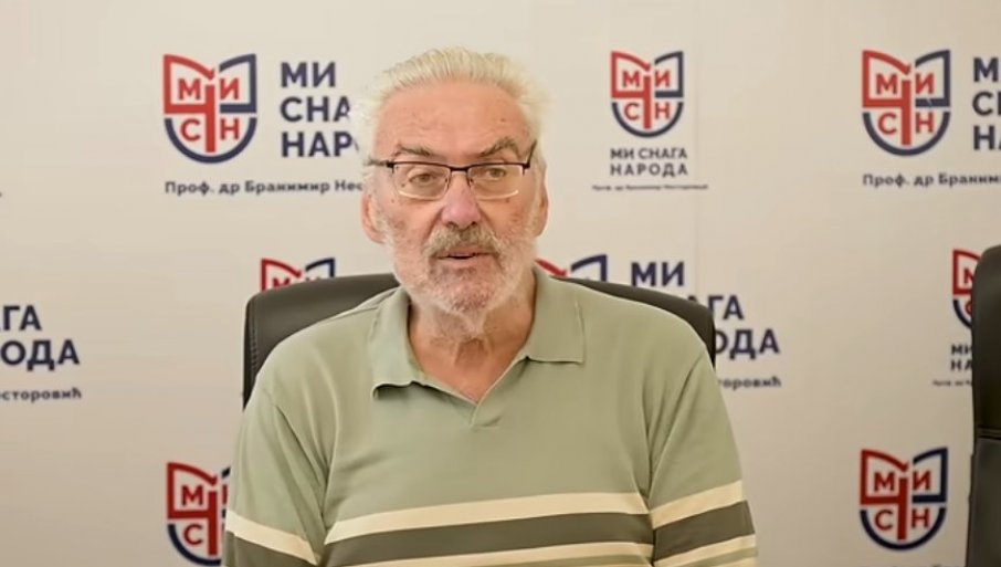 Predsednik pokreta "Mi, snaga naroda" Branimir Nestorović zadržan u bolnici