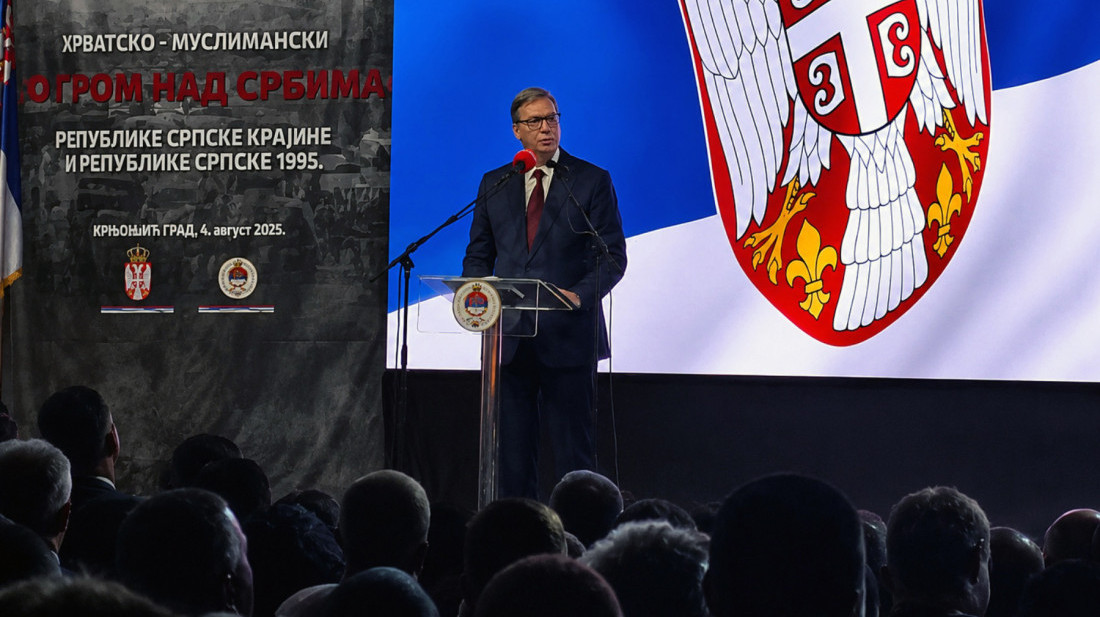 Vučić u Mrkonjić Gradu: Srbija nikada više neće dozvoliti ponavljanje Oluje