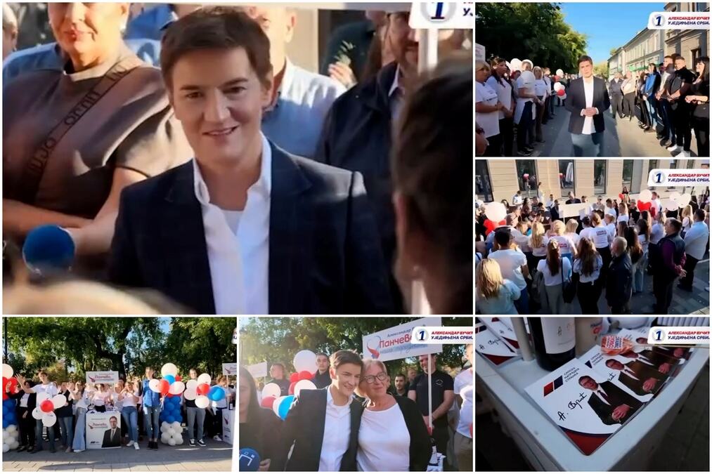 Ana Brnabić poziva na skup podrške Aleksandru Vučiću u subotu u Areni