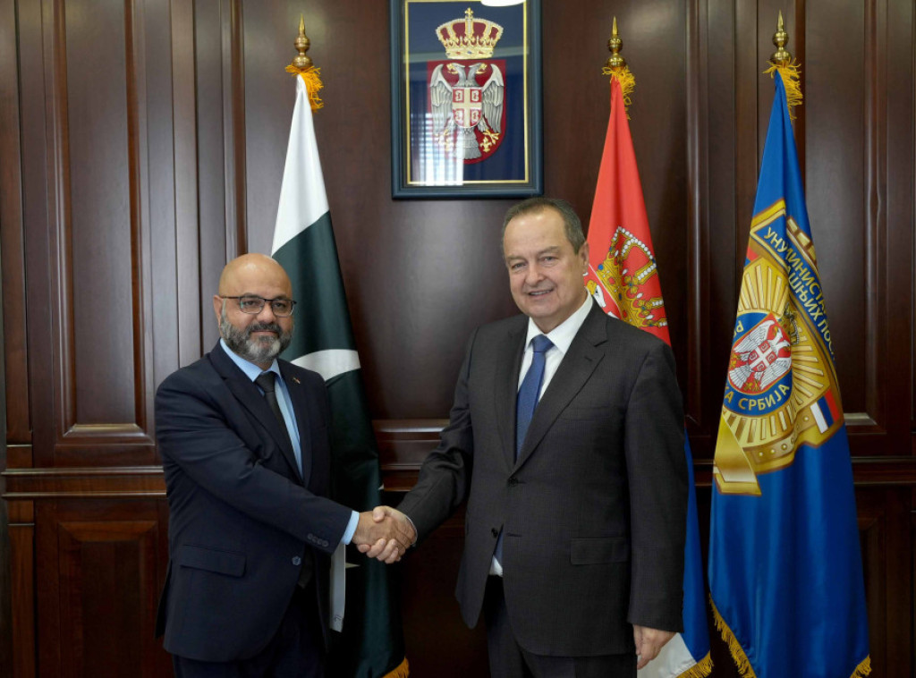 Ivica Dačić razgovarao sa ambasadorom Pakistana o jačanju saradnje dve zemlje