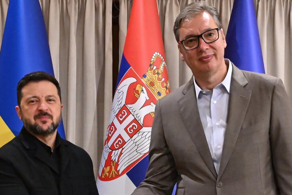Zvanična poseta Zelenskog Srbiji: doček ispred Palate Srbija, razgovori i potpisivanje memoranduma