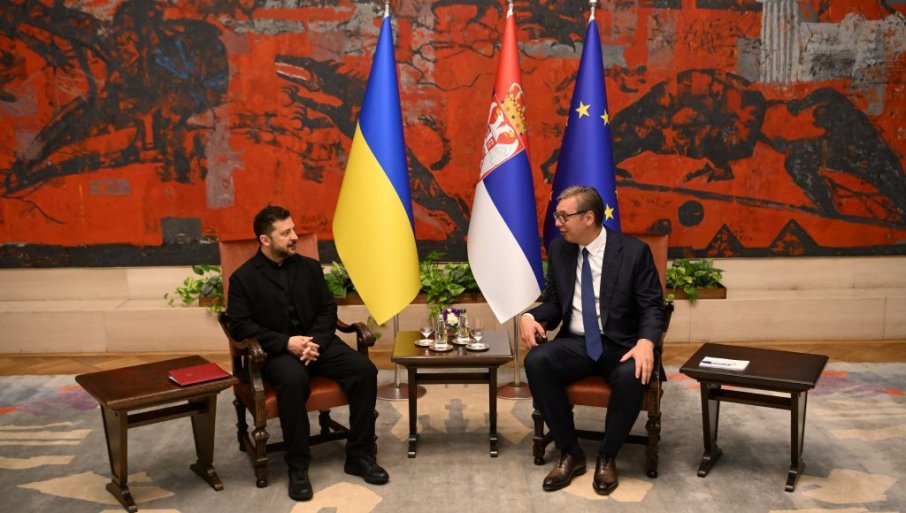 Vučić sa zelenskim u palati Srbija: Počeo sastanak članova delegacija Republike Srbije i Ukrajine (FOTO/VIDEO)