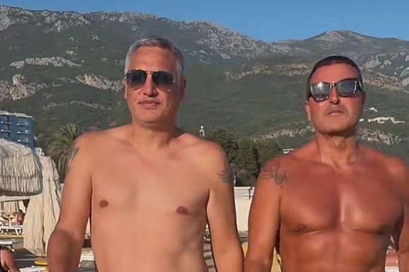 Gagi i Đole Đogani zajedno na letovanju u Crnoj Gori
