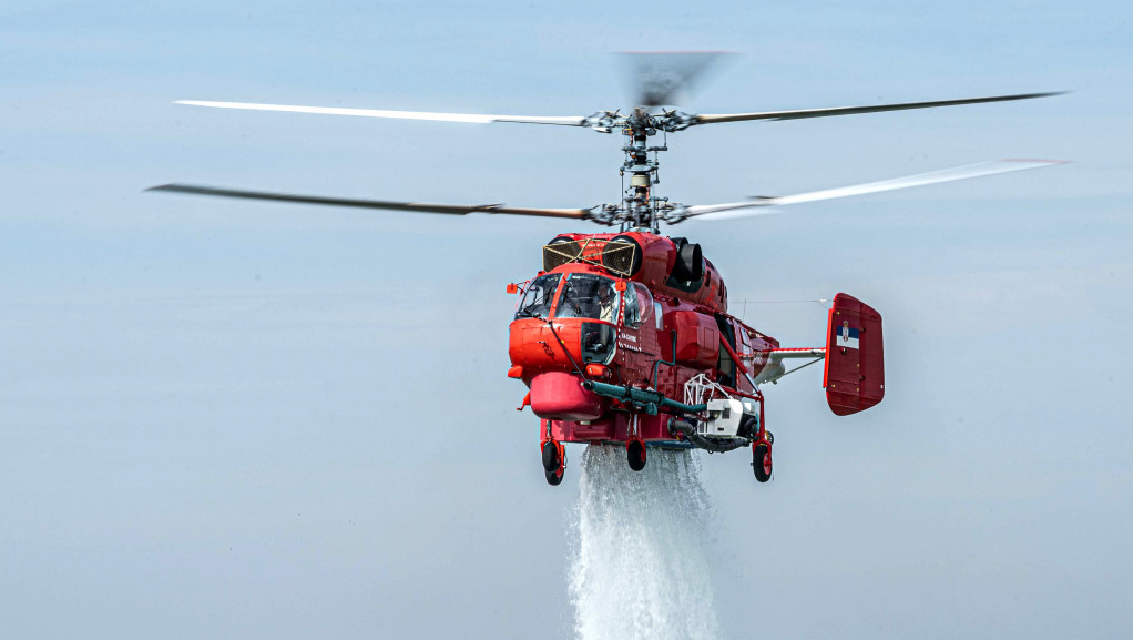 Požar kod Zaječara zahvatio oko 100 hektara, angažovan helikopter MUP-a, zaštićen zatvoreni rudnik uranijuma