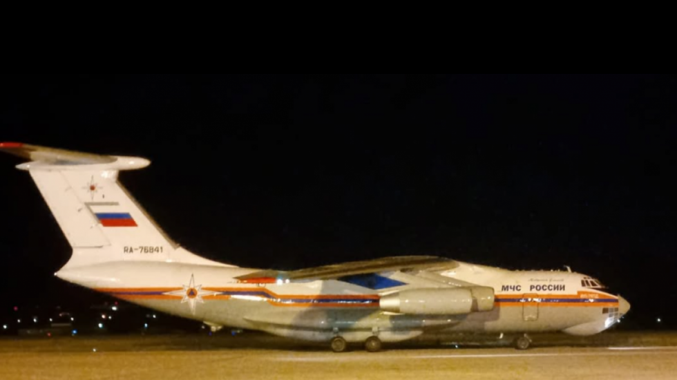 Ruski avion za gašenje požara Iljušin Il-76 sleteo u Niš uz odobrenje Bugarske za prelet