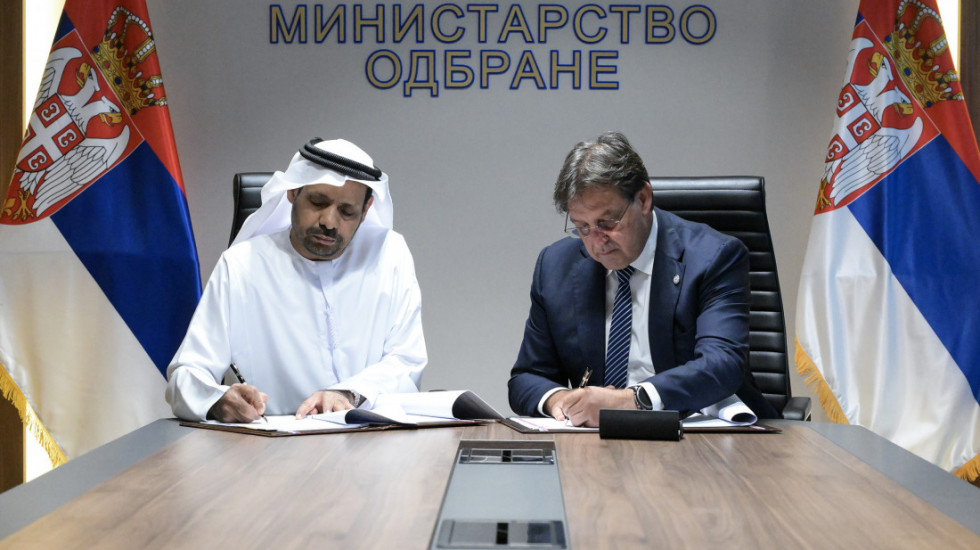 Potpisan Aneks ugovora između Ministarstva odbrane i kompanije Al Ravafed Srbija