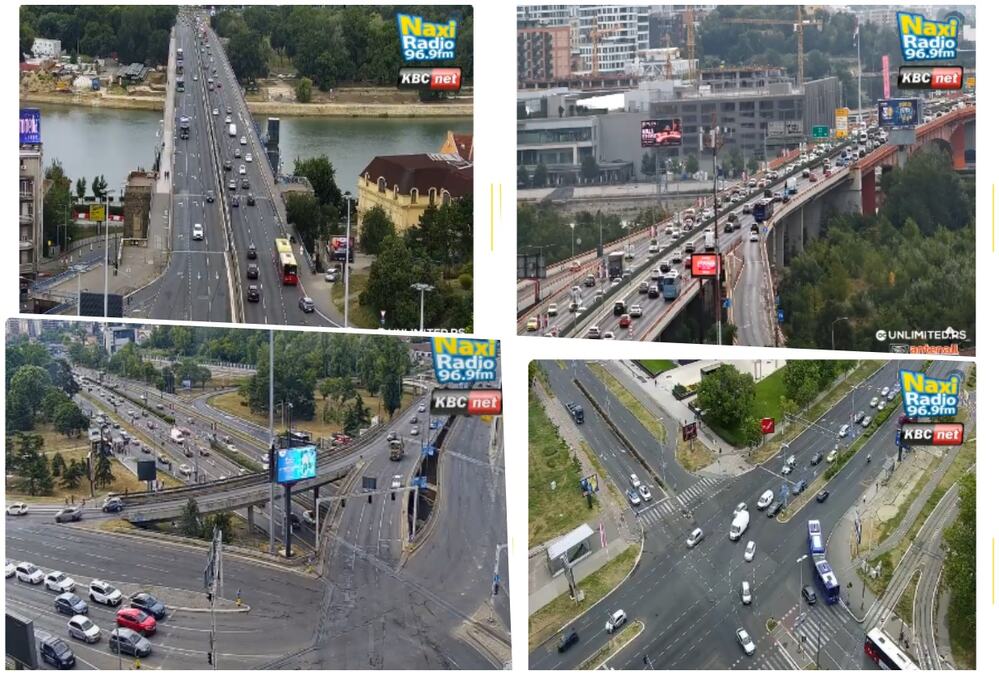 MILINA ZA VOŽNJU, NIGDE GUŽVE USPRED ŠPICA: Odmori ispraznili Beograd, ulice poluprazne (FOTO)