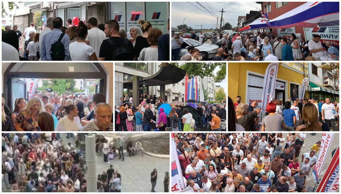 U gradovima širom Srbije počelo prikupljanje potpisa za listu Aleksandar Vučić - Ujedinjena Srbija