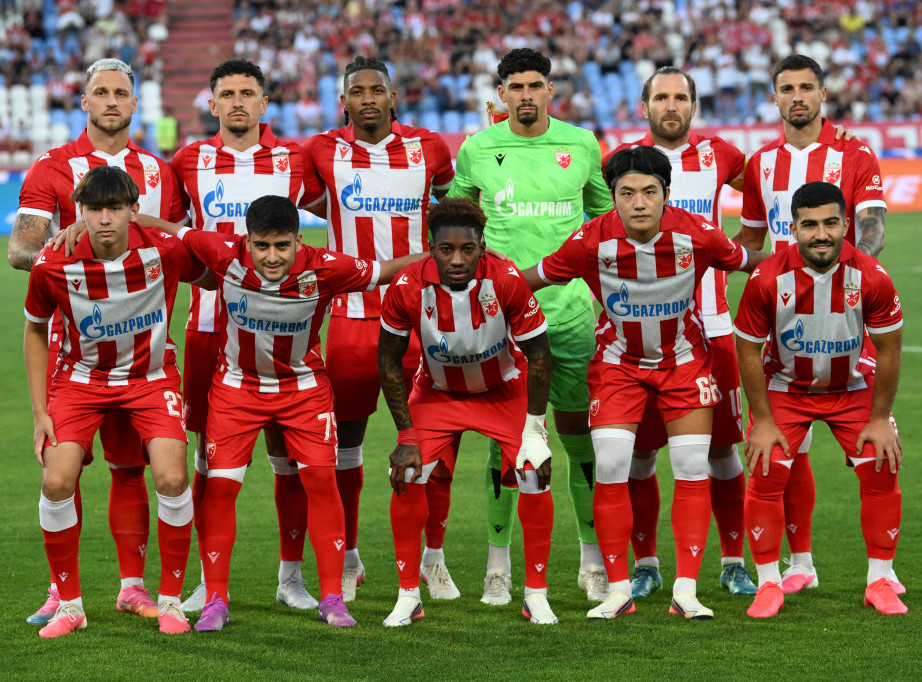 Fudbaleri Crvene zvezde pobedili Novi Pazar 2:0 pred revanš sa Hapoel Ber Ševom