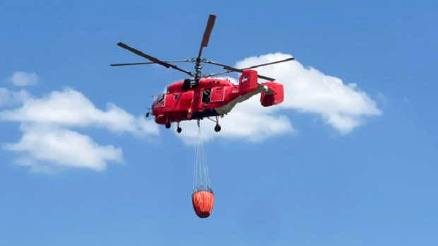 Požar kod Zaječara: helikopter MUP-a gasi vatru kod sela Borovac