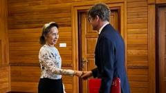Aung San Suu Kyi se upoznala sa delegacijom Međunarodnog komiteta Crvenog krsta