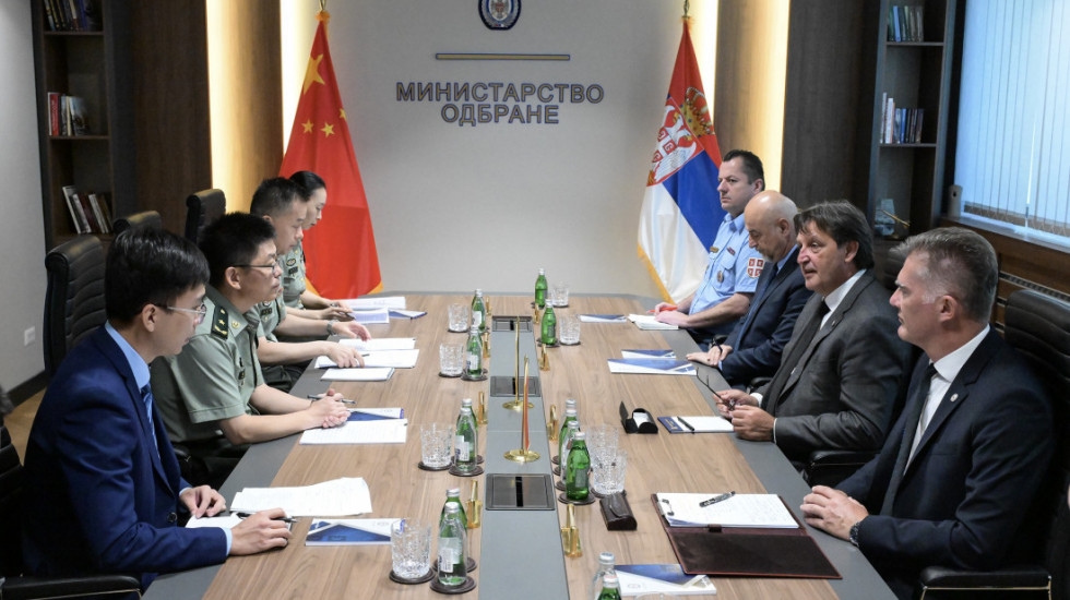 Gašić razgovarao sa kineskim generalom o saradnji u oblasti odbrane