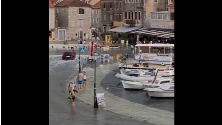 OVAJ GRAD JE POD MOREM TREĆI PUT U DESETAK DANA: Meteocunami na Jadranu